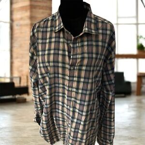 Banana Republic Men's Plaid Button Down Shirt